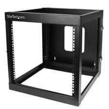 Image of StarTech 12U Hinged Open Frame Wall-Mount Server Rack - 22 in. Deep