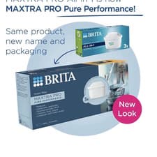 Image of Brita Maxtra Pro Pure Performance Water Filter Cartridges 3 Pack 150L