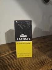 Image of Lacoste Challenge Eau de Toilette Men 50ml Spray EDT for Him Boxed Free Delivery