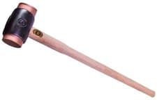 Image of THOR Copper Hammer Soft Face Automotive UK Manufactured Metal Work Various Sizes