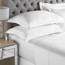 Image of Paoletti 200 Thread Count Fitted Bed Sheet