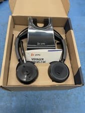 Image of Poly Voyager Headset Focus 2 USB-C With Charge Stand & Accessories