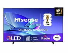 Image of Hisense TV 58 Inch 58E7QTUK Smart 4K Ultra HD HDR QLED Freely TV Black