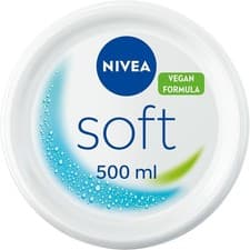 Image of NIVEA Soft Moisturising Cream 500ml All Day Cream For Face Body Hands Vitamin E
