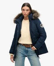 Image of Superdry Womens Ashley Everest Parka Coat