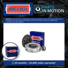 Image of Clutch Kit 3pc (Cover+Plate+Releaser) HK9728 Borg & Beck Top Quality Guaranteed