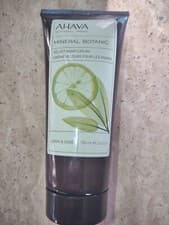 Image of AHAVA DEADSEA MINERALS BOTANIC VELVET HAND CREAM LEMON AND SAGE BRAND NEW 100ml