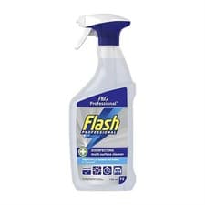 Image of Flash Professional Disinfecting Multi-Surface Cleaning Spray 750ml (6 Pack)