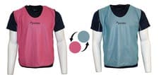 Image of Precision Reversible Mesh Training Bib - Pink/Sky Blue Infants 30" (2-3yrs)