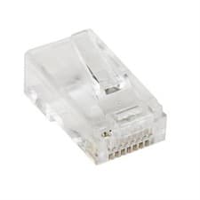 Image of StarTech Cat5e RJ45 Stranded Modular Plug Connector - 50 Pkg