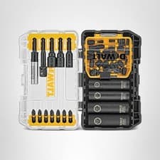 Image of DEWALT SCREWDRIVER BIT SET IMPACT DRIVER BIT SET FLEXTORQ 35 PIECES + CASE