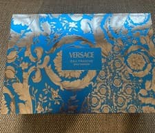 Image of Versace Man Eau Fraiche Gift Set 100ml EDT 10ml Travel Spray And Bag Brand New
