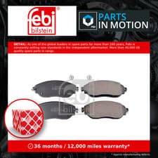 Image of Brake Pads Set Front 116286 Febi 6000620046 4106000Q1H 4106000Q2F 4106000Q2L New