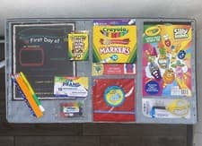 Image of School Supplies Lot 4 Elementary Age Kids 4+ Educational Crayola 10pc Bundle New