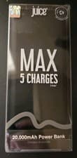 Image of (NN) Juice MAX 5 Charge Power Bank, Black, NEW, Slight Pack Damage