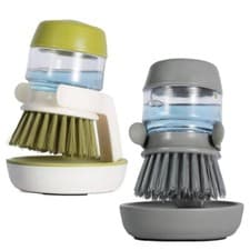Image of Dishwashing Brush with Soap Dispenser Household Soap Dispenser Dishwashing Brush