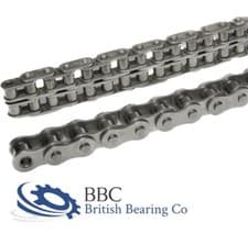 Image of ROLLER CHAIN BRITISH BS 06B-24B 5 METER LENGTH & FREE CONN LINK - PLEASE CHOOSE