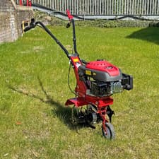 Image of CRYTEC 139cc Petrol Tiller 3.1HP 139cc 4 Blade 360mm Garden Cultivator Rotovator