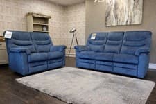 Image of G Plan - MALVERN LEDBURY – ex-display Classic Back 3 & 2 Seat Sofa Set