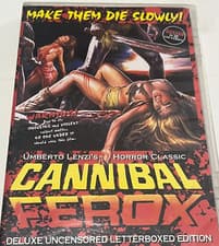 Image of SEALED Cannibal Ferox (DVD, 2000) Deluxe RARE