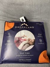 Image of Dreamland 16773C Sherpa Heated Overblanket Single Electric Blanket Tartan Check