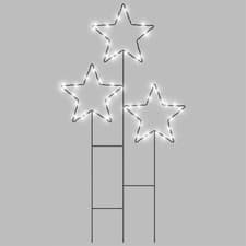 Image of LED Star Cluster Christmas Design 30 Warm White Battery Powered with Timer