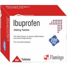 Image of Ibuprofen 200mg - Relief of Pain & Inflammation - 84 Tablets - Brand May Vary