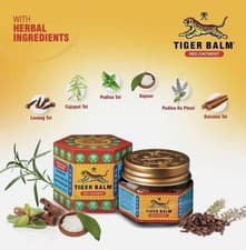 Image of Tiger Balm Red Ointment 9ml / 21ml Herbal Muscle Rub