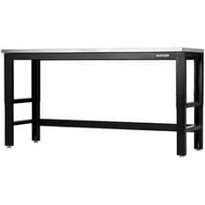 Image of Bunker Stainless Steel Worktop Workbench 1.8m