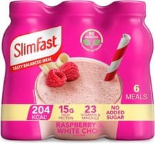 Image of SlimFast Shakes Meal Replacement High Protein Diet Ready To Drink 6 X 325ml Pack