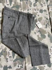 Image of PLECTRUM BY BEN SHERMAN SLIM TROUSERS GREY 34 NEW