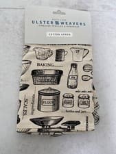 Image of Ulster Weavers Timeless Textiles Design Apron Kitchen Baking Theme New