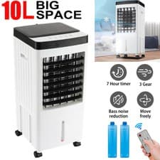 Image of 10L Air Cooler Fan 3In1 Portable Cooling Conditioner Unit Timer Remote 7H Timer