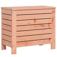 Image of Garden Footstool Outdoor Ottoman Footrest Solid Wood Douglas vidaXL