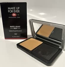 Image of MAKE UP FOR EVER MATTE VELVET SKIN COMPACT BLURRING POWDER FOUNDATION Y415 NIB