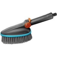 Image of GARDENA 18842-20 Combisystem Hand Brush Soft One-Hand Use Water Control