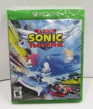 Image of TEAM SONIC RACING Xbox One Video Game - NEW Factory Seal & Damaged Wrapping