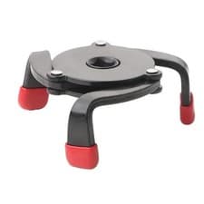 Image of Universal 3 Jaw Oil Filter Wrench Adjustable Oil Filter Removal Tool 55-100mm UK
