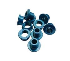 Image of ID Coloured Alloy Chainring Bolts (5) 8.5mm Double