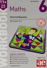 Image of 11+ Maths Year 5-7 Workbook 6: Numerical Reasoning by Stephen C. Curran NEW