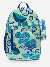 Image of Nike Elemental Big Kids 20L Backpack w/Pencil Case HM6895-701 Green Blue Fruit