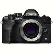 Image of Olympus OM-D E-M10 Mark IV Digital Camera Body Black