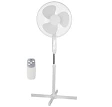Image of 16" Pedestal Fan Oscillating Quiet Operation Adjustable Height w/ Remote Control