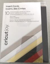 Image of Cricut Joy Insert Cards Glitz And Glam Pack Of 10 Brand New