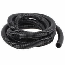 Image of 25mm BLACK FLEXIBLE POLYPROP PVC CONDUIT COPEX LSZH, AVAILABLE IN 25MTR & 50MTR