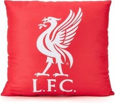 Image of Liverpool FC Officially Licensed Filled Square Cushion For Adults and Kids, Ide