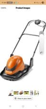 Image of Flymo simpliguide 360VC Electric Rotary Lawn Mower, 1500W, 36cm Cutting Width, 4