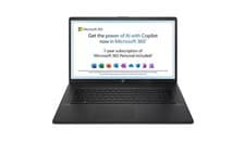 Image of HP 17-cn3008na 17.3in N100 4GB 128GB Laptop - Black