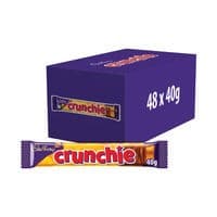 Image of Cadbury Crunchie Milk Chocolate/Honeycomb Bar 40g (Pack of 48) 100140