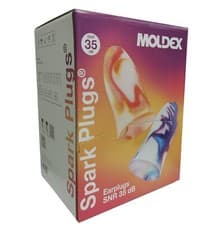 Image of Moldex Soft Foam Ear Plugs - Moldex Spark plugs 7800 Earplugs - SNR 35dB